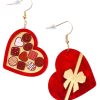 Be My Valentine Box of Chocolate Earrings