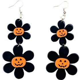 Jack O Lantern Bloom Earrings