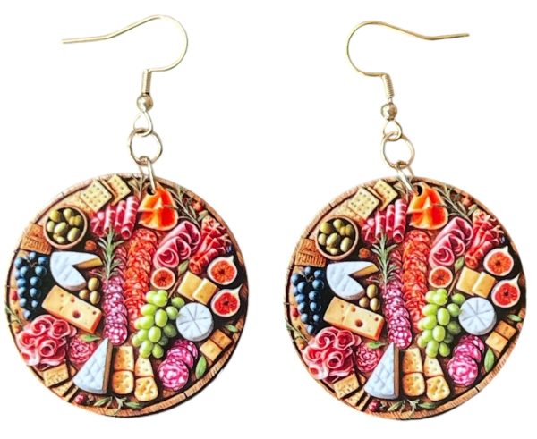 Nice Spread! Charcuterie Board Earrings