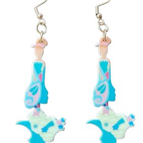 Retro Sky Dancer 90s/Y2K Toy Earrings