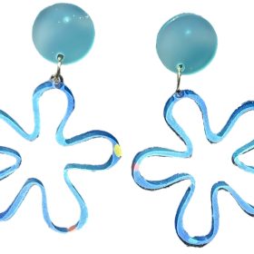 Y2K Bikini Bottom Splash Earrings